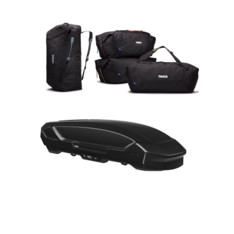 Thule Motion 3 Sport Black Glossy Travel Bundle