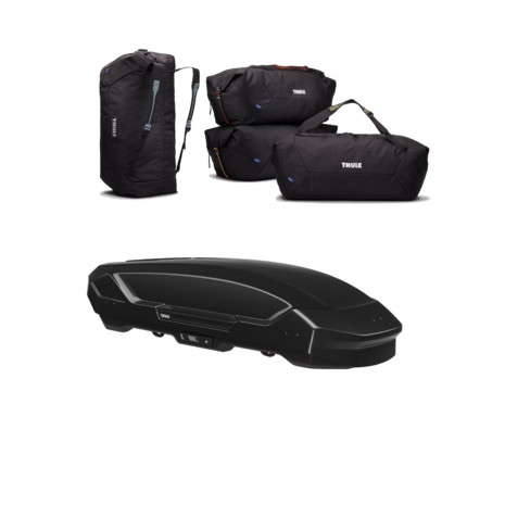 Thule Motion 3 Sport Black Glossy Travel Bundle