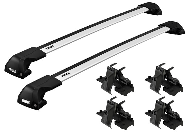 Thule WingBar Edge dakdragers - complete set voor Audi Q5 Sportback vanaf 2021 met ge&iuml;ntegreerde railing