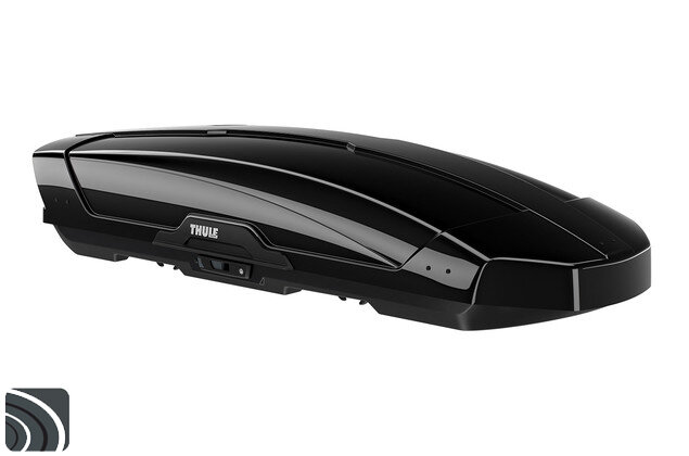 Thule Motion XT XL Black glossy schuin