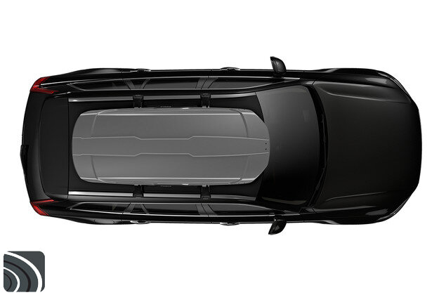 Thule Motion XT XL Titan Glossy op auto