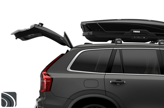 Thule Motion XT L Black GLossy achterklep