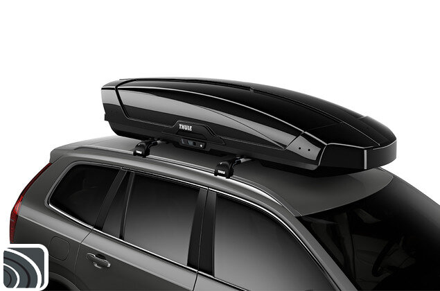 Thule Motion XT XXL op auto Black Glossy