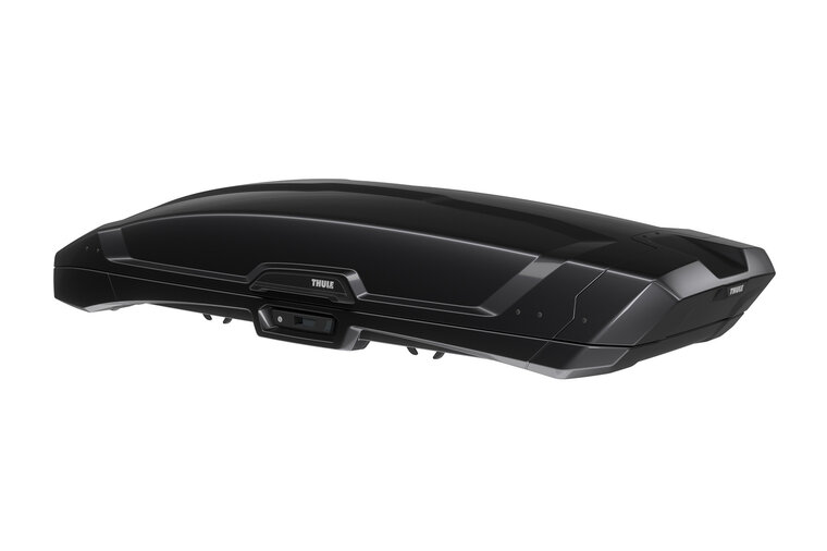 Thule Vector L dakkoffer - Black Metallic - schuin achter