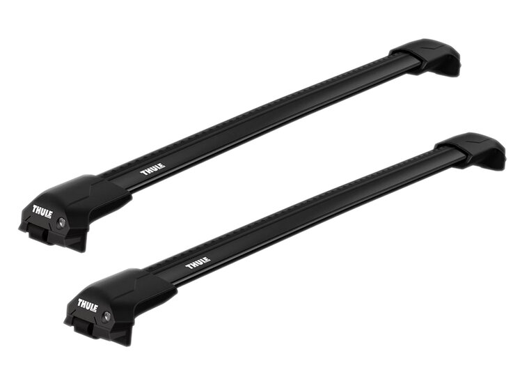 Thule dakdragers Audi A6 Allroad vanaf 2019 met open dakrailling | WingBar Edge Black