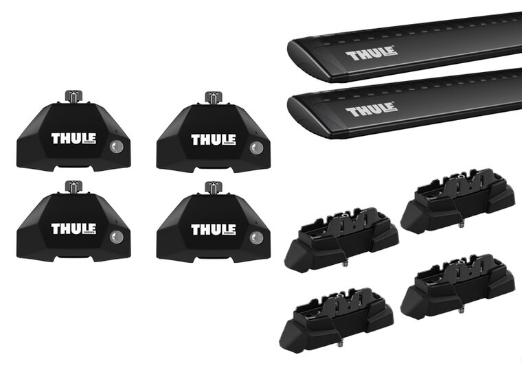 Thule dakdragers Toyota Corolla Cross vanaf 2021 met vaste bevestigingspunten | WingBar Evo Black