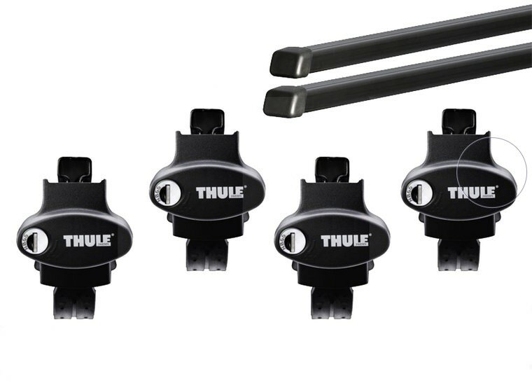 Thule dakdragers | Chrysler Grand Voyager | 5-deurs van 2008 tot 2015 | SquareBar Evo