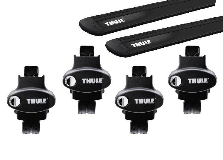 Thule dakdragers | Chrysler Grand Voyager | 5-deurs van 2008 tot 2015 | WingBar Evo Black