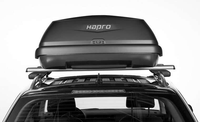 Hapro Rider 4.4 op auto achterkant