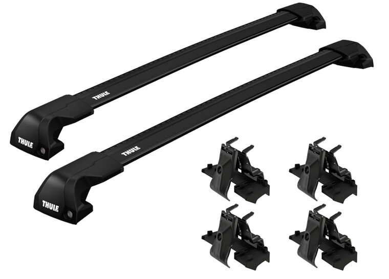 Thule Edge Flush Rail dakdragerset met WingBar Edge voor Cupra Formentor