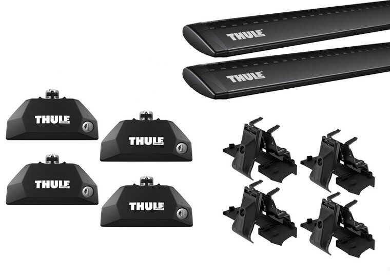 Thule Evo Flush Rail dakdragerset met WingBar EVO voor Audi A3