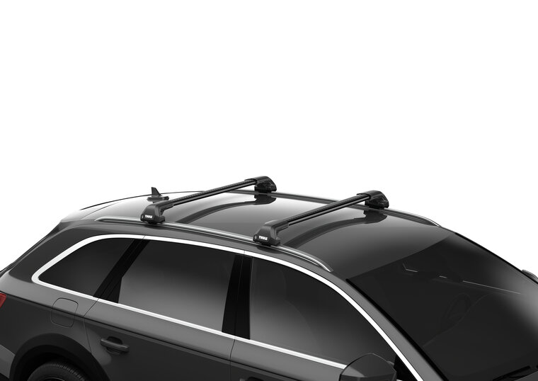 Thule Edge Flush Rail dakdragerset met WingBar Edge voor Audi A3 Sportback op dak