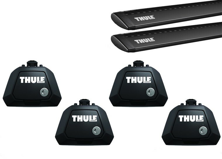 Thule Raised Rail Evo dakdragerset met WingBar EVO voor Ford Tourneo Courier