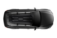 Thule Vector M dakkoffer - Black Metallic - bovenzijde