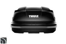 Thule Touring L Anthracite Aeroskin achterkant