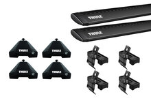 Thule WingBar Evo Black dakdragerset voor de Audi A6 Avant e-tron